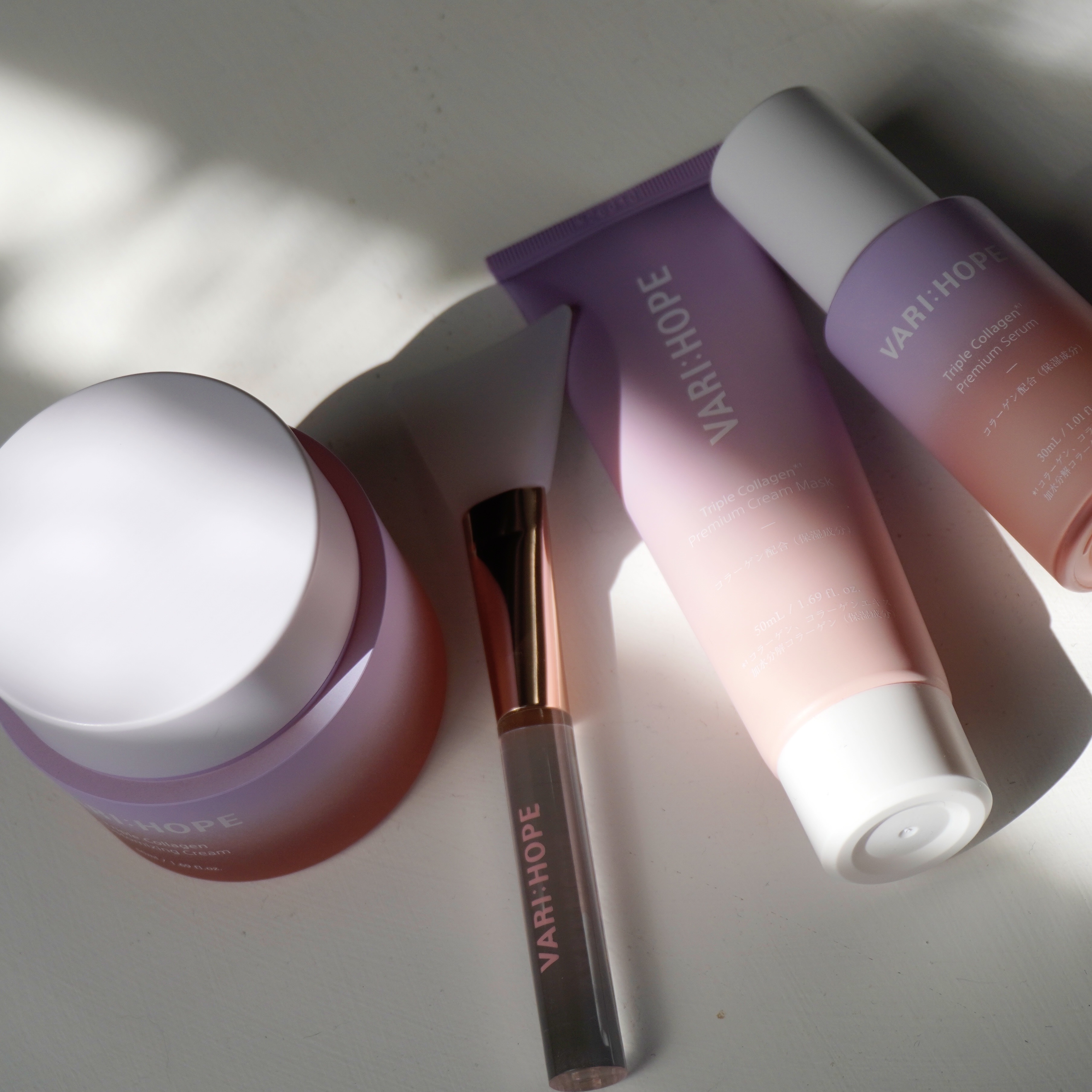 トリプルコラーゲンプレミアムクリームマスク/VARI:HOPE/フェイスクリームを使ったクチコミ（2枚目）