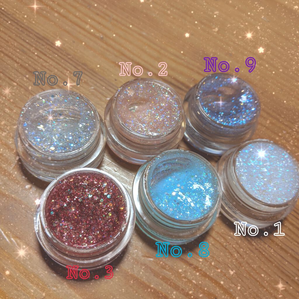 twinkle pop  jelly Glitter/CLIO/ジェル・クリームアイシャドウを使ったクチコミ（2枚目）