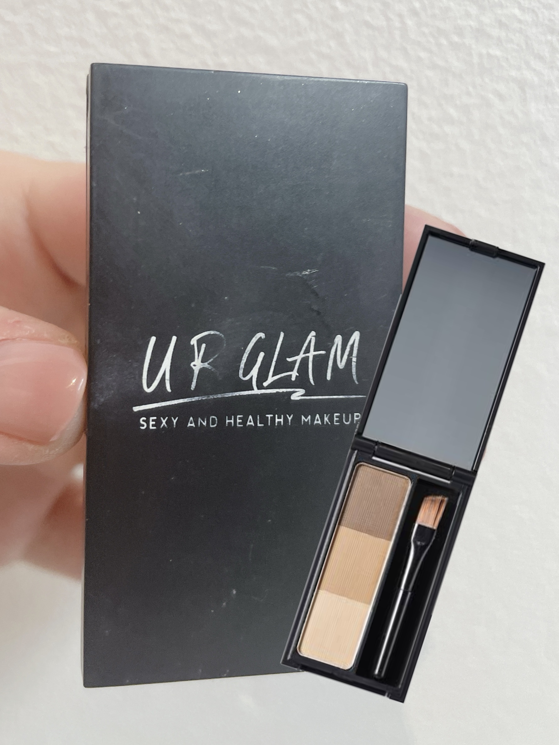 UR GLAM　EYEBROW POWDER/U R GLAM/パウダーアイブロウを使ったクチコミ（1枚目）