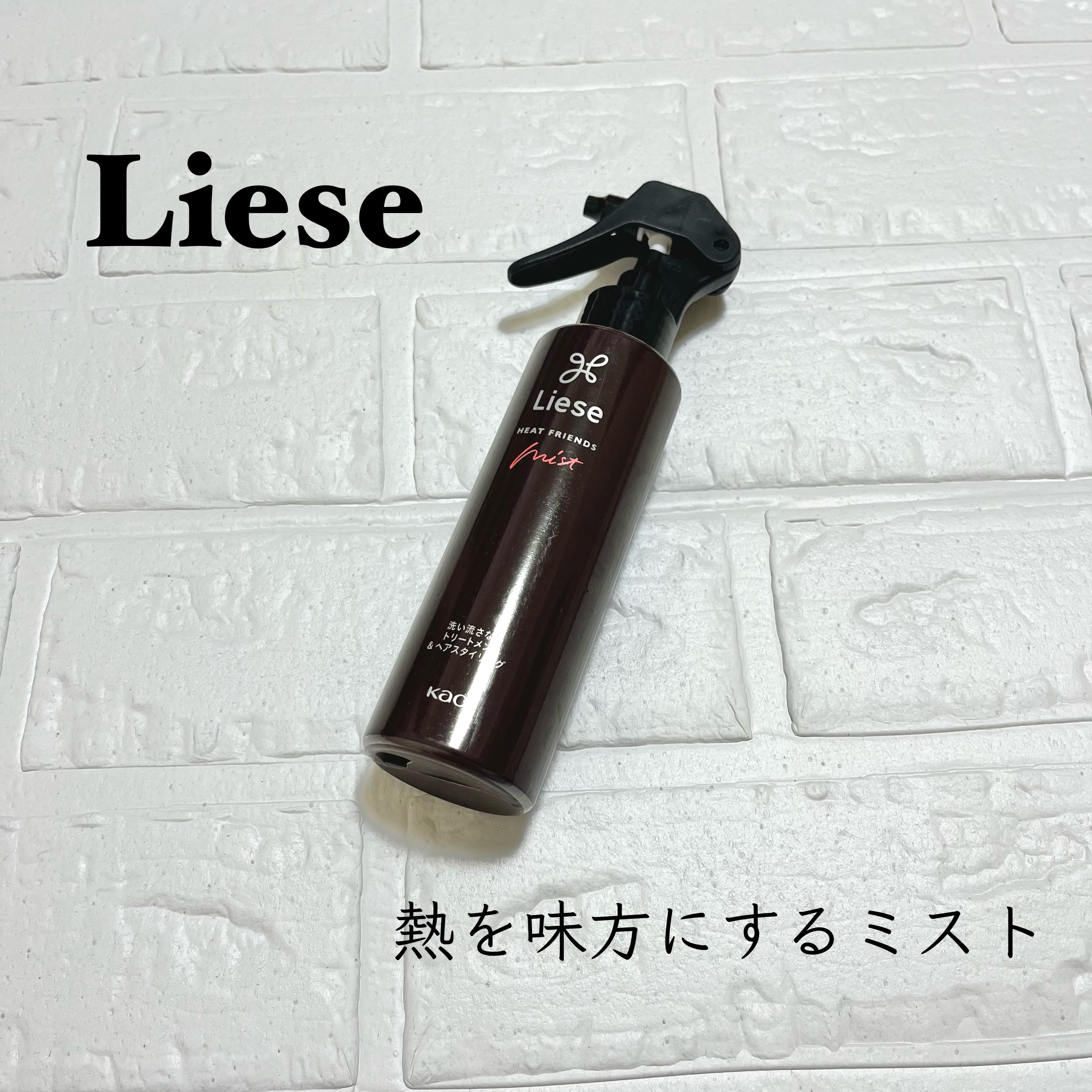 熱を味方にするミスト/リーゼ/ヘアミストを使ったクチコミ（1枚目）