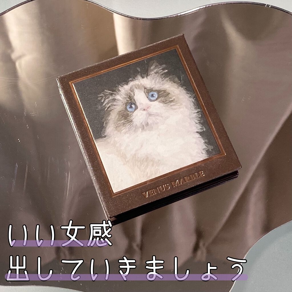 Venus Marble アイシャドウキャットシリーズ/Venus Marble/アイシャドウパレットを使ったクチコミ（1枚目）
