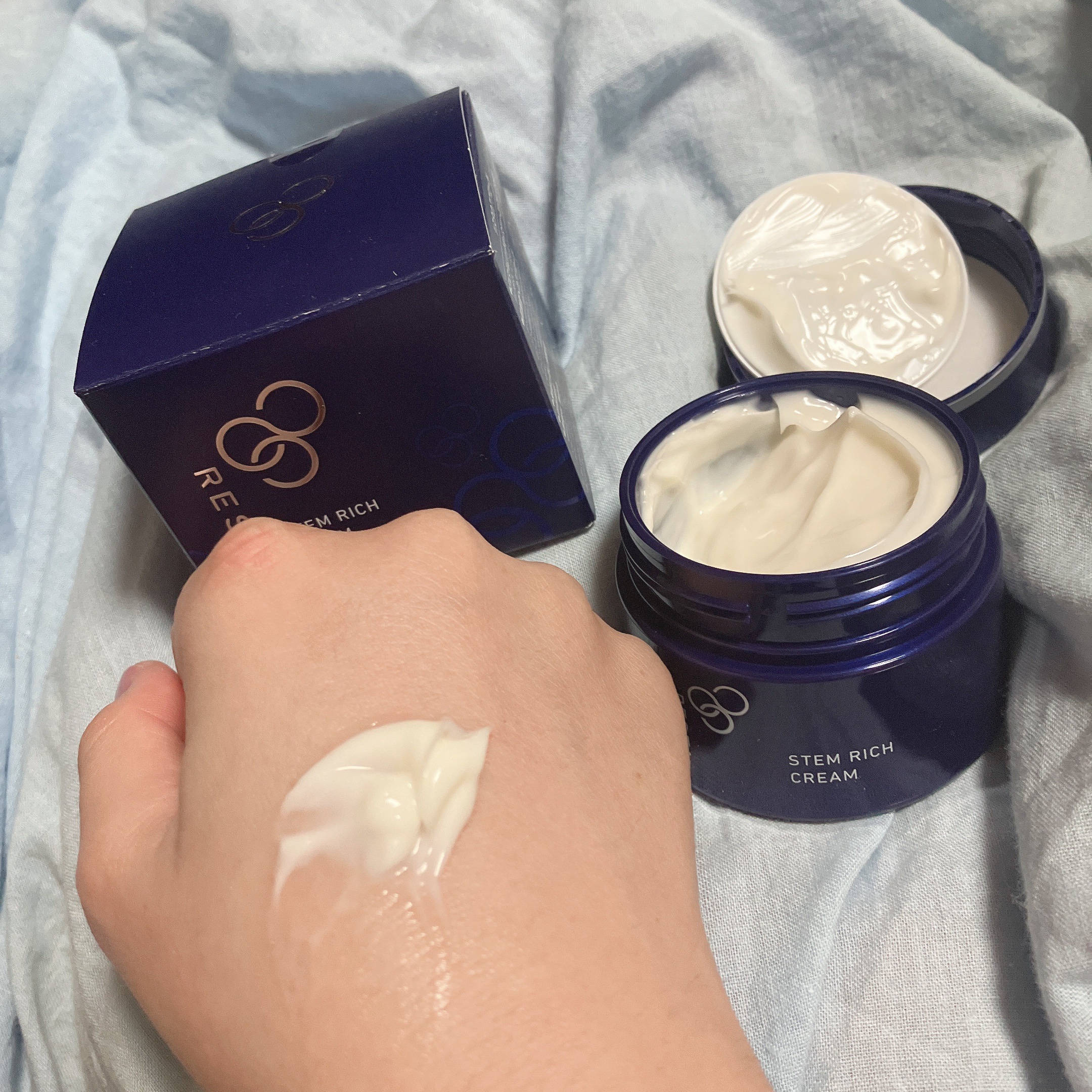 ステムリッチクリーム/リスタ/フェイスクリームを使ったクチコミ（2枚目）