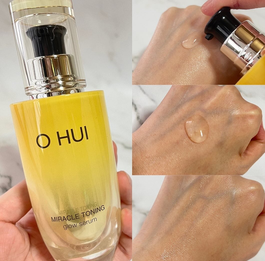 ミラクルトーニング グローセラム/OHUI/美容液を使ったクチコミ(3枚目)