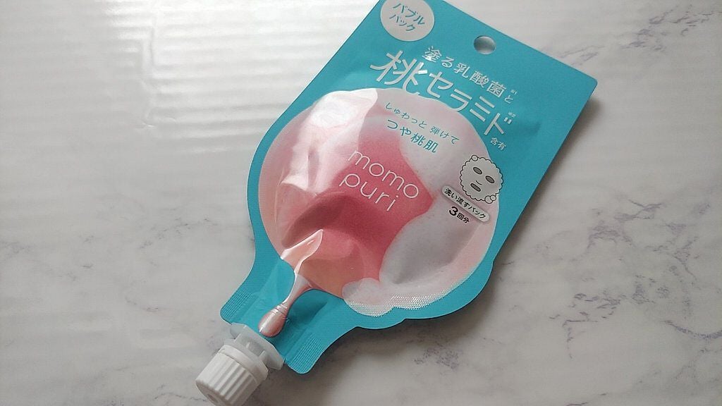 ももぷり フレッシュバブルパック/ももぷり/洗い流すパック・マスクを使ったクチコミ(1枚目)