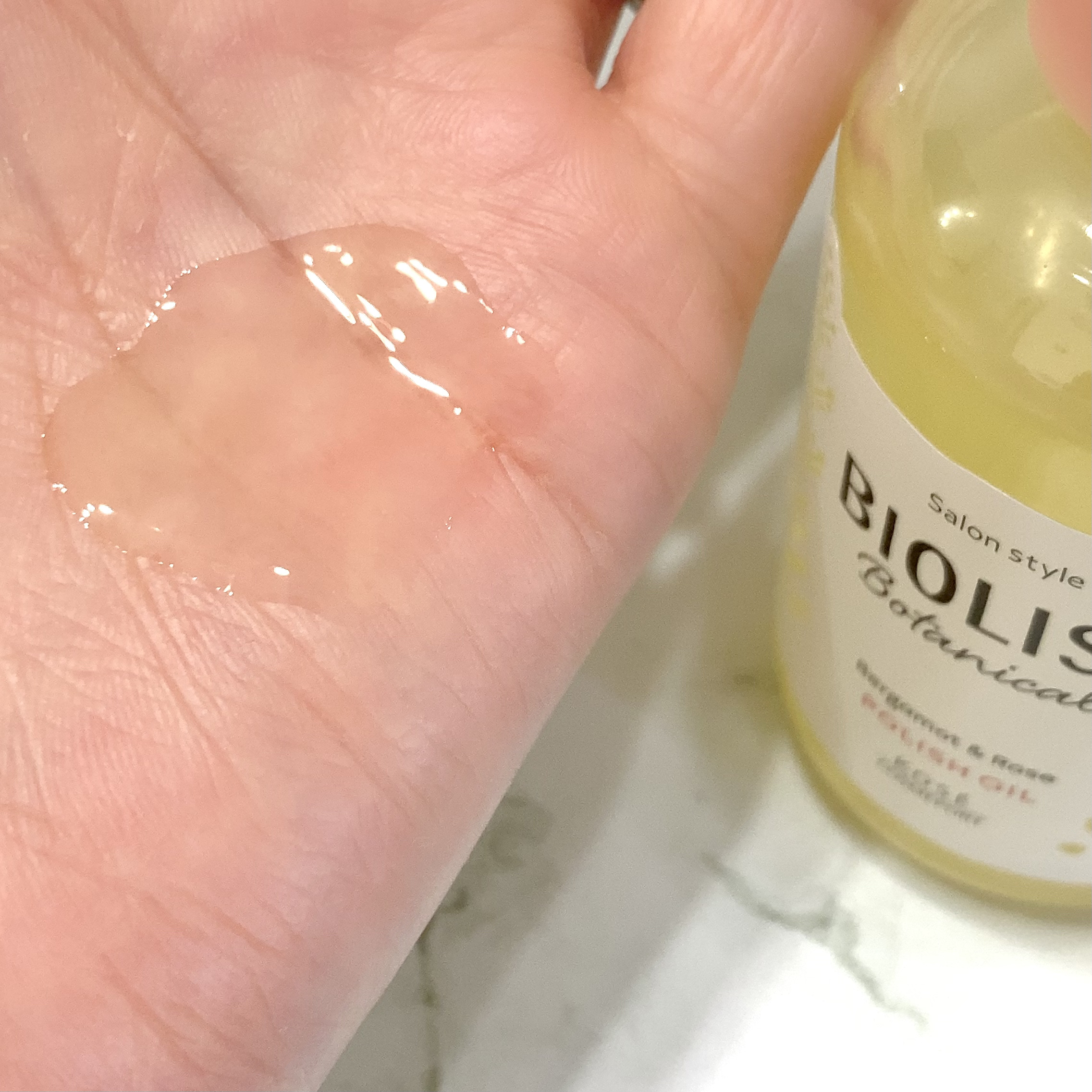 ボタニカル ポリッシュオイル/SSビオリス/ヘアオイルを使ったクチコミ（3枚目）