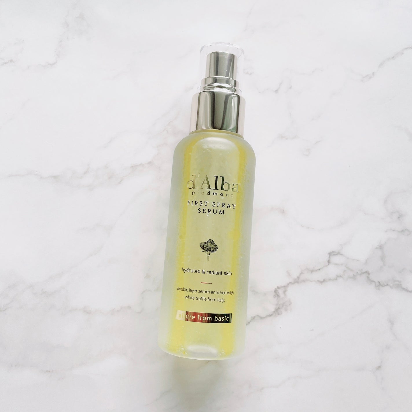 ダルバ ホワイトトリュフファーストスプレーセラム/ダルバ/ミスト状化粧水を使ったクチコミ(3枚目)