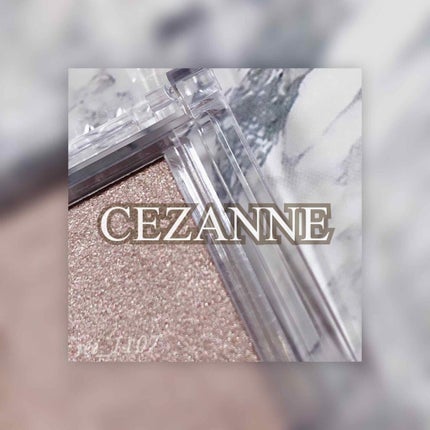 シングルカラーアイシャドウ/CEZANNE/単色アイシャドウを使ったクチコミ(1枚目)