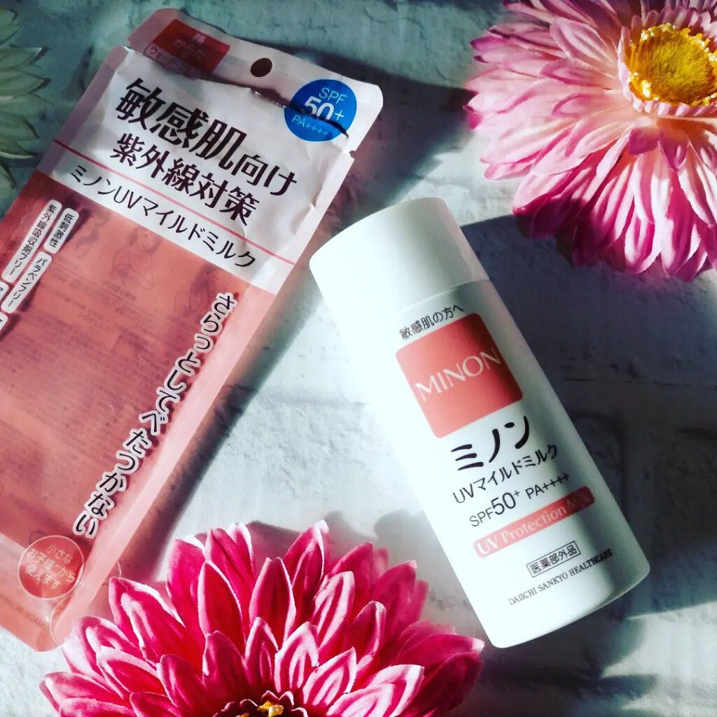 ミノンUVマイルドミルク/ミノン/日焼け止めミルクを使ったクチコミ(1枚目)