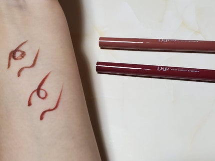 シルキーリキッドアイライナーWP/D-UP/リキッドアイライナーを使ったクチコミ(2枚目)