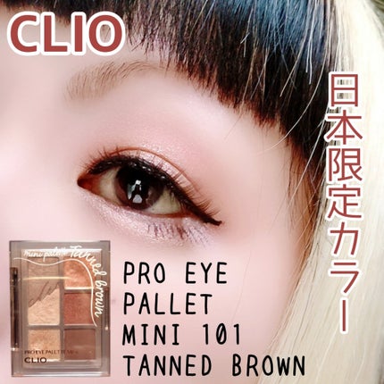 プロ アイパレット ミニ/CLIO/アイシャドウパレットを使ったクチコミ(1枚目)