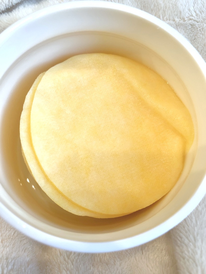 ビタC グリーンティーエンザイム ブライト パッド/innisfree/トナーパッドを使ったクチコミ（3枚目）