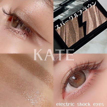 エレクトリックショックアイズ /KATE/アイシャドウパレットを使ったクチコミ(1枚目)