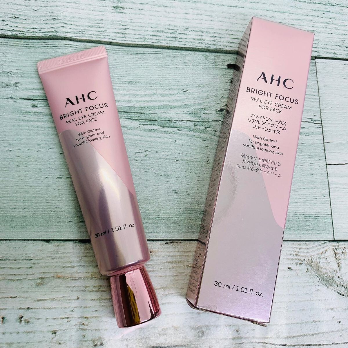 ブライト フォーカス リアル アイクリーム フォーフェイス/AHC/アイケア・アイクリームを使ったクチコミ(2枚目)