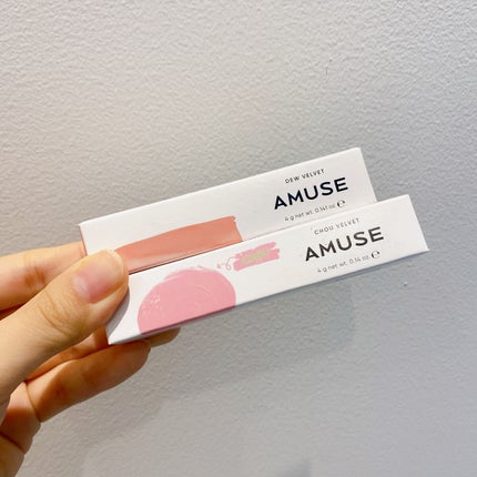デュー ベルベット/AMUSE/口紅を使ったクチコミ(4枚目)