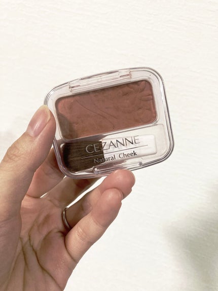 ナチュラル チークN/CEZANNE/パウダーチークを使ったクチコミ(2枚目)