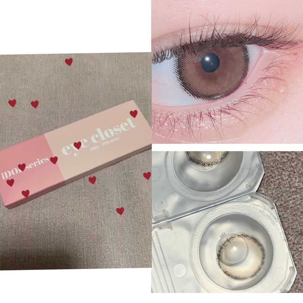 eye closet iDOL Series CANNA ROSE 1day/EYE CLOSET/ワンデー（１DAY）カラコンを使ったクチコミ（1枚目）