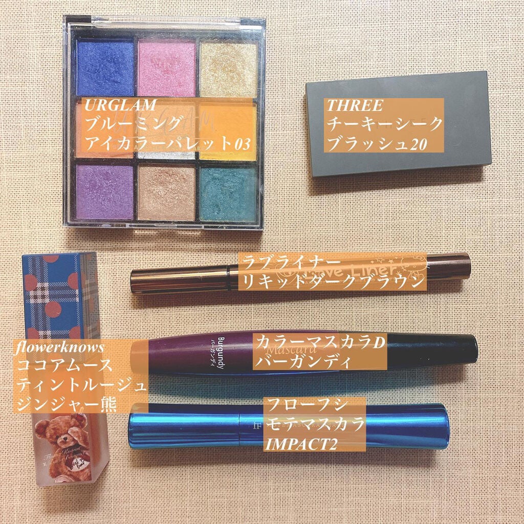 チーキーシークブラッシュ/THREE/パウダーチークを使ったクチコミ(2枚目)