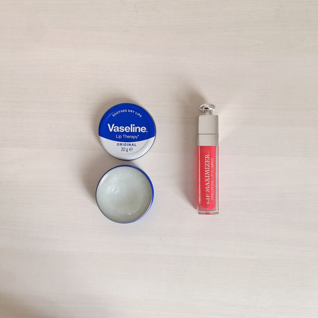 ヴァセリン リップ モイストシャイン オリジナル/ヴァセリン/リップバームを使ったクチコミ（1枚目）