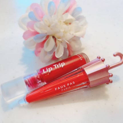 ウォーターアンブレラティント リップ/FAUX PAS PARIS/リップティントを使ったクチコミ(1枚目)