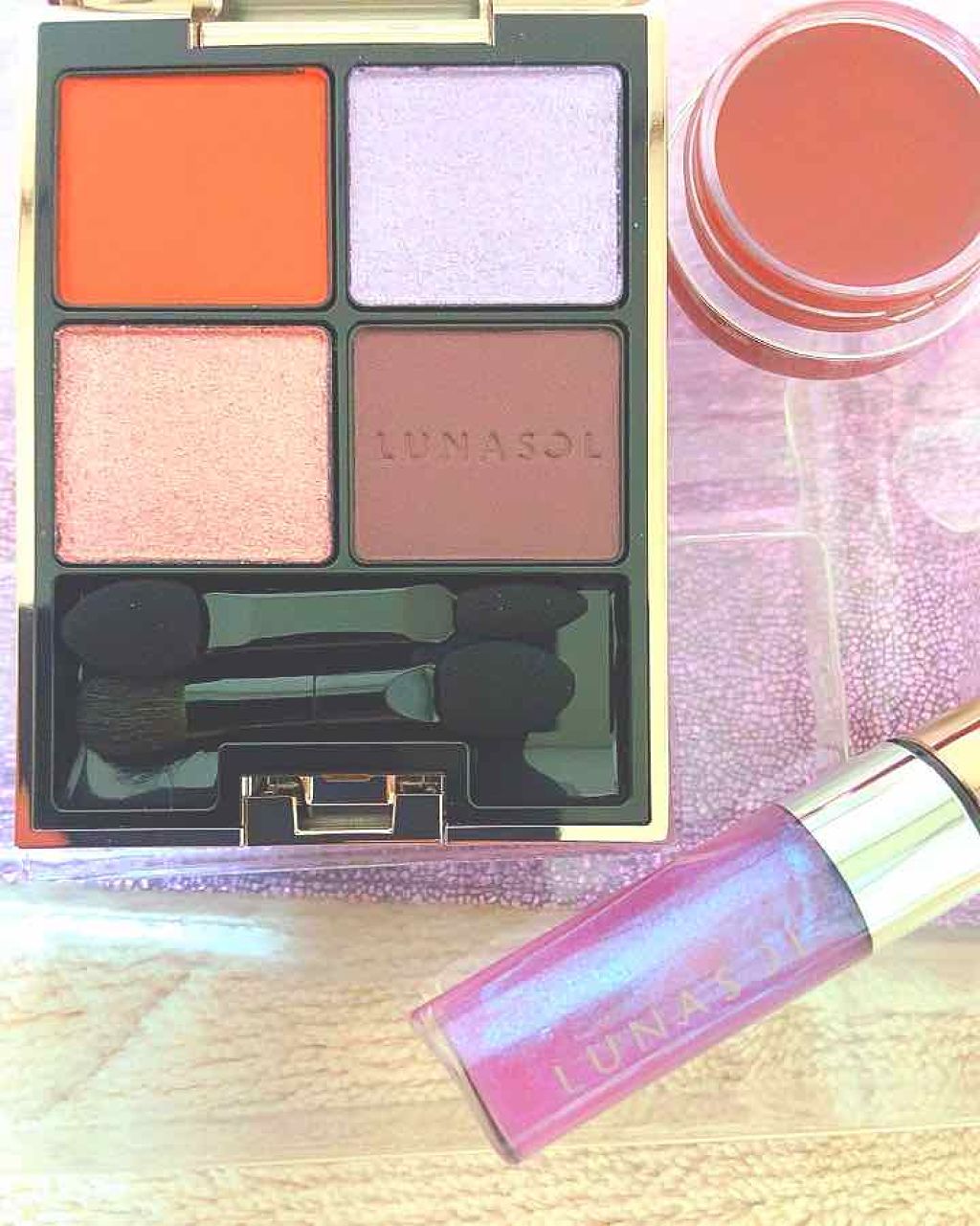ホリデーフェイバリット2019/LUNASOL/メイクアップキットを使ったクチコミ(1枚目)