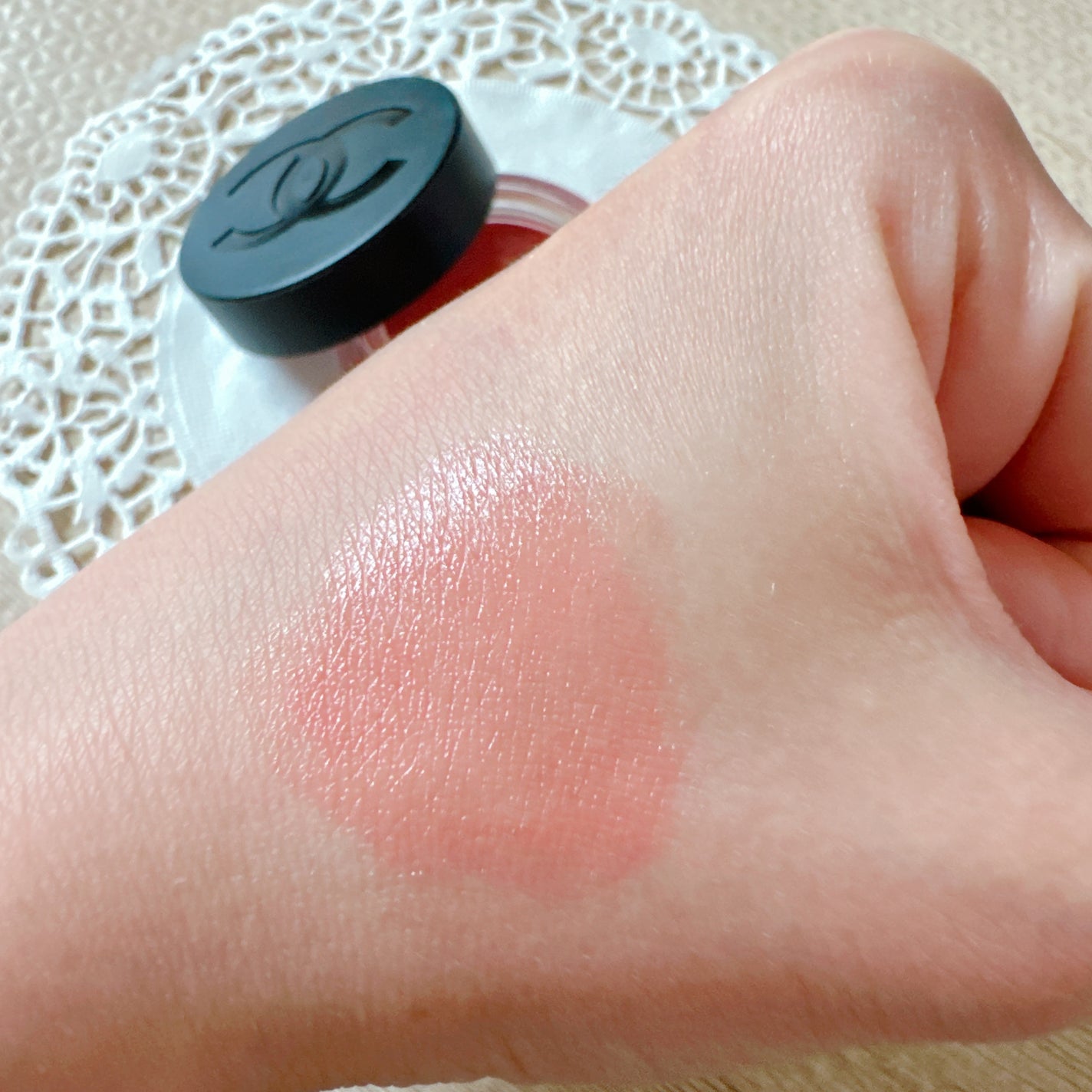 リップ&チーク ボーム N°1 ドゥ シャネル/CHANEL/口紅を使ったクチコミ(3枚目)