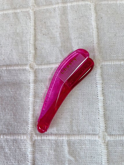 マスカラコーム メタルN(ナチュラル)/チャスティ/その他化粧小物を使ったクチコミ(4枚目)