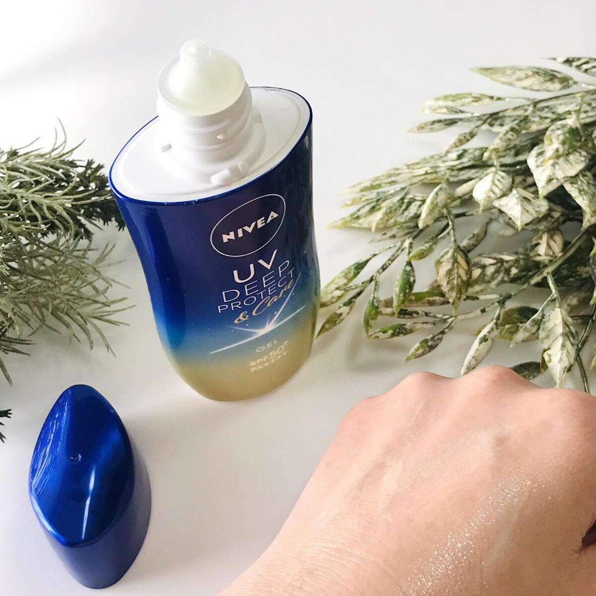 ニベアUV ディープ プロテクト&ケア ジェル/ニベア/日焼け止めジェルを使ったクチコミ(6枚目)