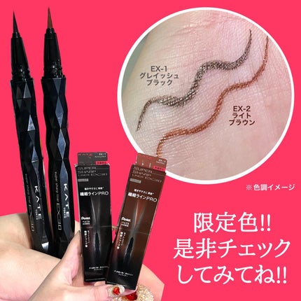 スーパーシャープライナーEX3.0/KATE/リキッドアイライナーを使ったクチコミ(6枚目)