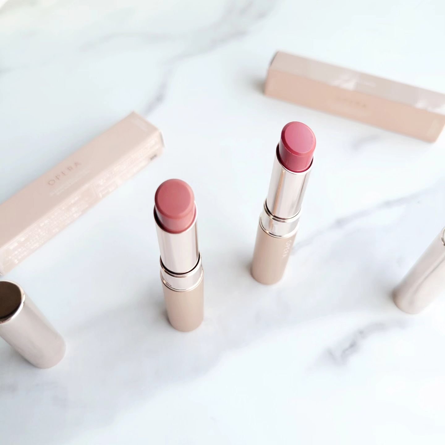 オペラ シアーマットリップスティック 06 ヌードピンク/OPERA/口紅を使ったクチコミ（2枚目）