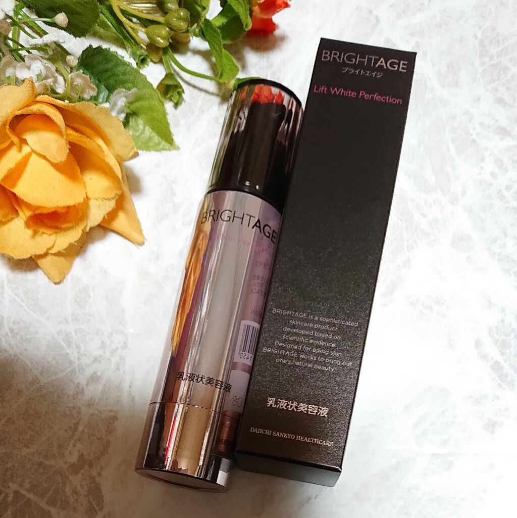 リフトホワイト パーフェクション/BRIGHTAGE/美容液を使ったクチコミ（2枚目）