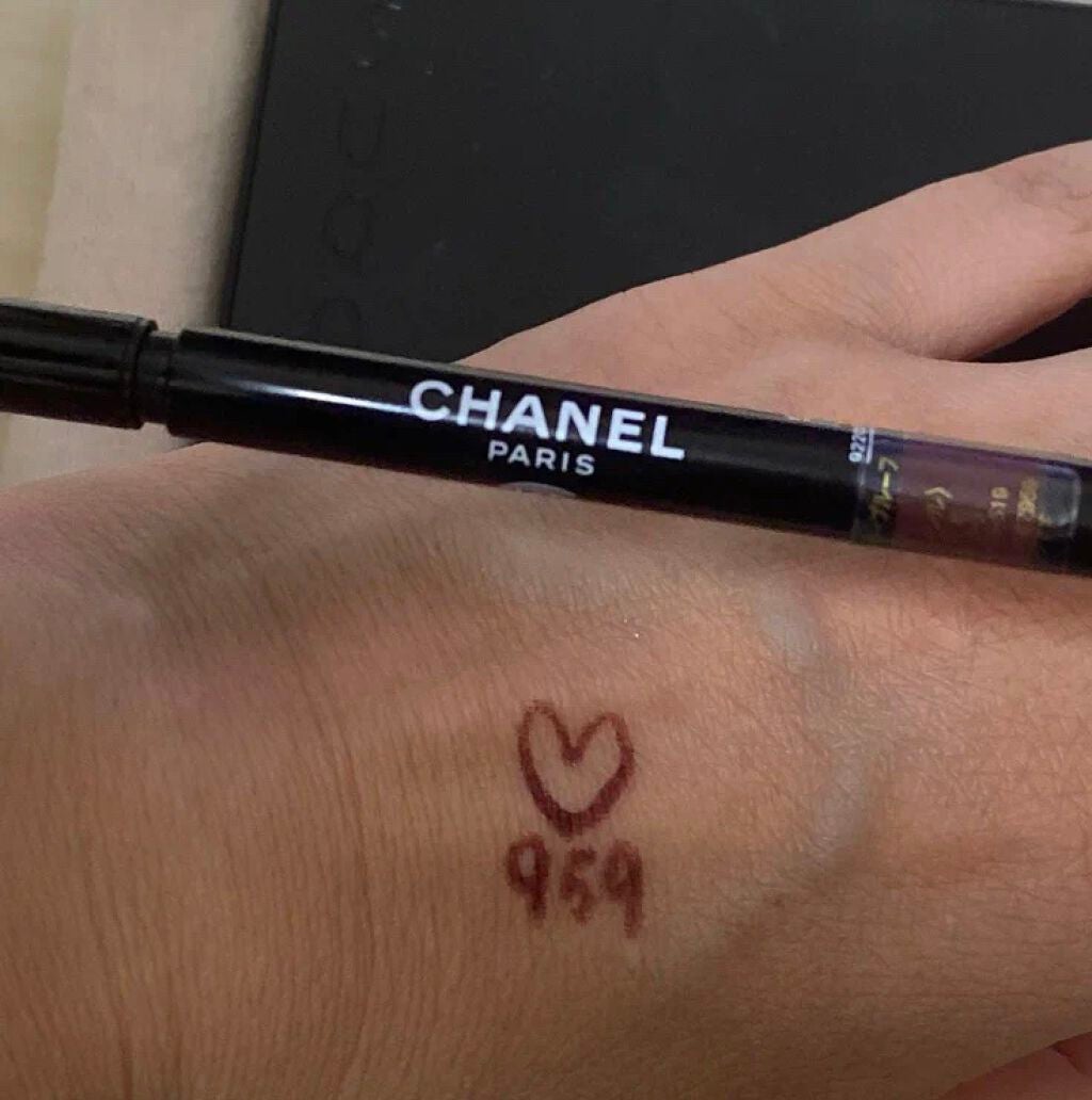 スティロ ユー ウォータープルーフ N/CHANEL/ペンシルアイライナーを使ったクチコミ(1枚目)