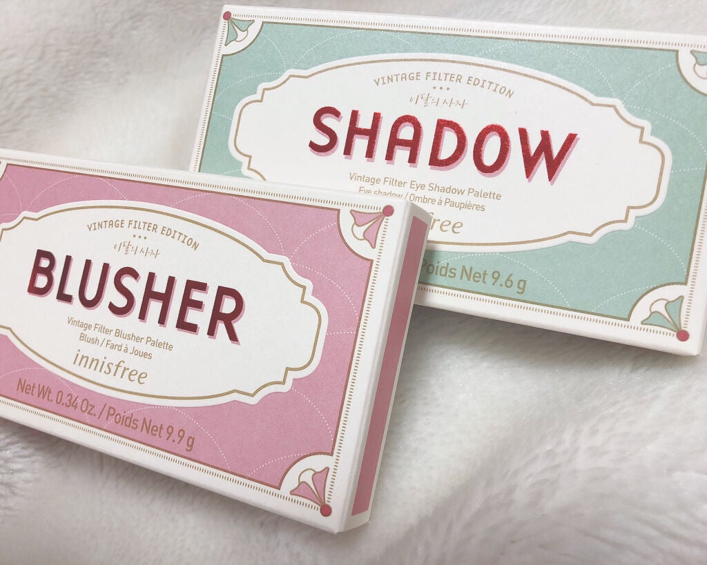 ヴィンテージ フィルター チーク パレット Vintage Filter Edition/innisfree/パウダーチークを使ったクチコミ(1枚目)