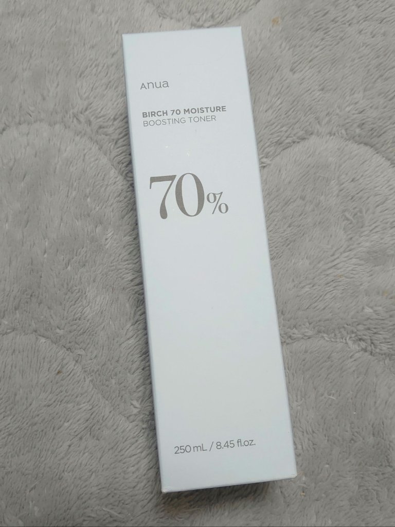 Anua シラカバ 70% 水分ブースティングトナーのクチコミ「Anua　シラカバ 70% 水分ブースティングトナー


「夏のアヌアガーデン」のセットで購入.....」（2枚目）