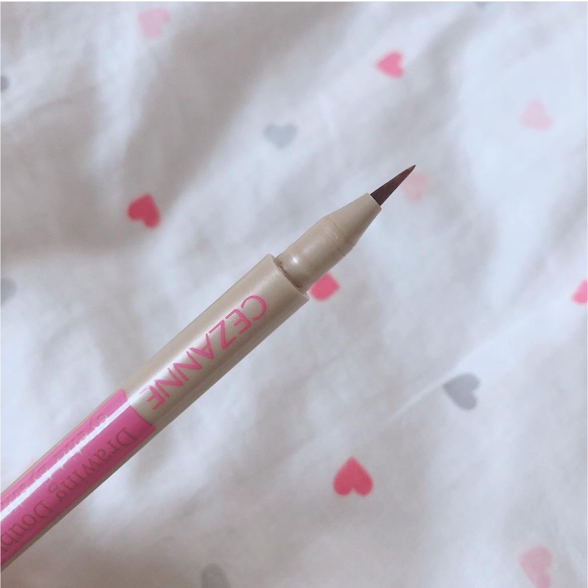 描くふたえアイライナー/CEZANNE/リキッドアイライナーを使ったクチコミ（2枚目）