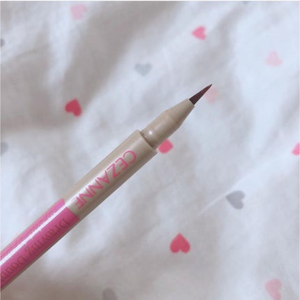 描くふたえアイライナー/CEZANNE/リキッドアイライナーを使ったクチコミ(2枚目)