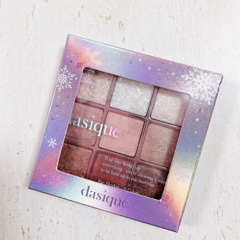 シャドウパレット/dasique/アイシャドウパレットを使ったクチコミ(1枚目)