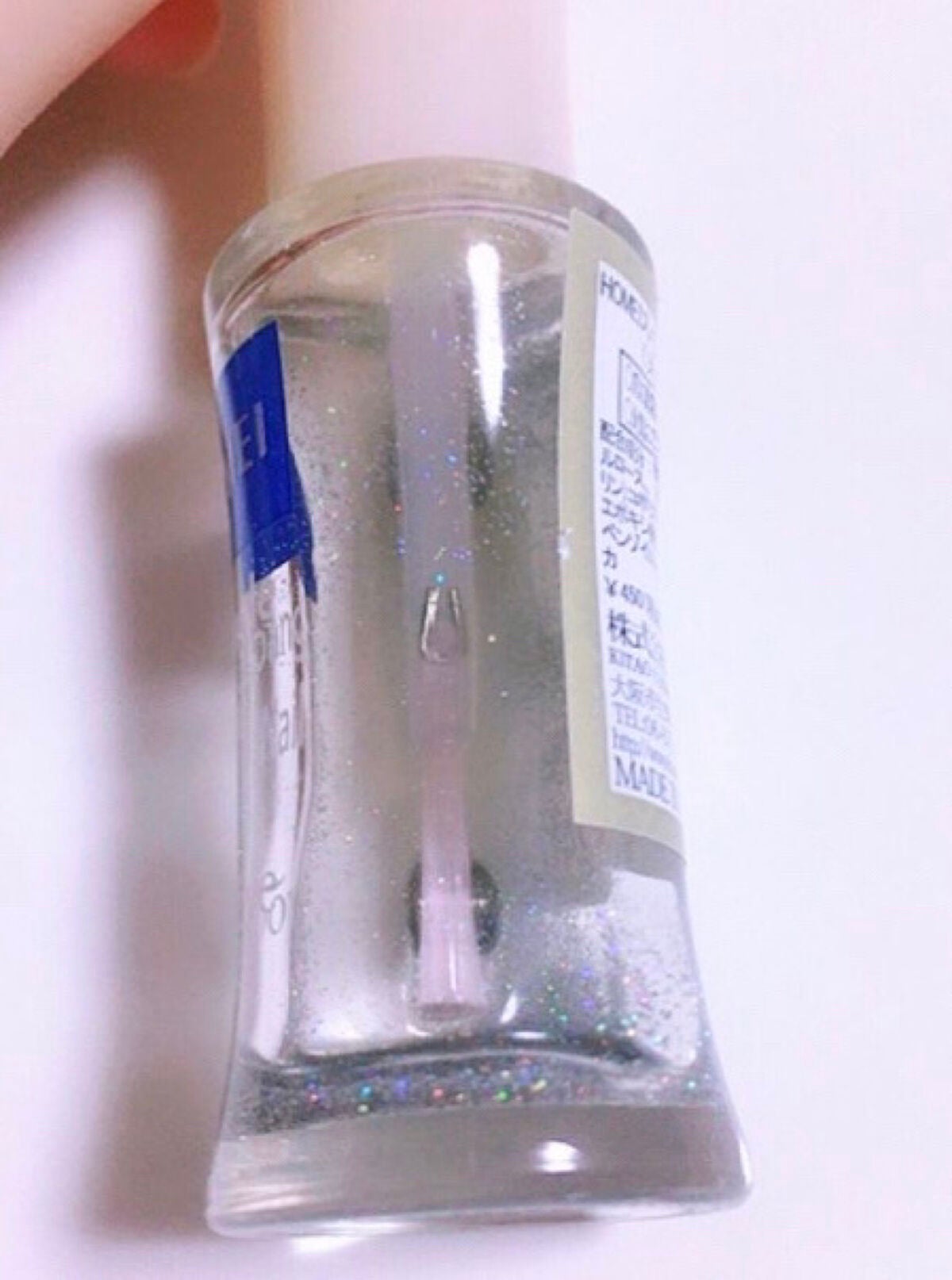 HOMEI スパンコールネイルポリッシュ/北尾化粧品部/マニキュアを使ったクチコミ(2枚目)