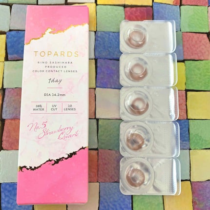 TOPARDS 1day/TOPARDS/ワンデー(1DAY)カラコンを使ったクチコミ(1枚目)