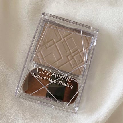 ナチュラルマットシェーディング/CEZANNE/シェーディングを使ったクチコミ(1枚目)