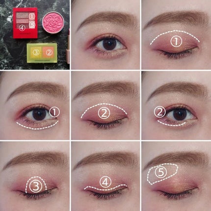 スペクトルチェンジアイシャドウ/MINEST/アイシャドウパレットを使ったクチコミ(4枚目)