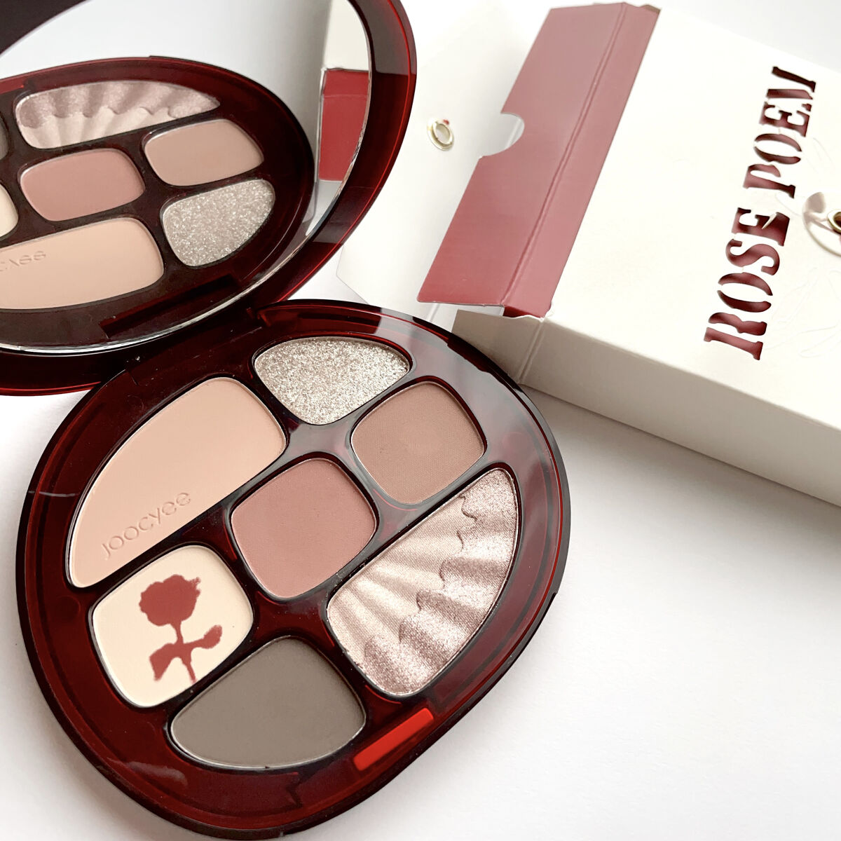 ローズポエムマルチパレット #10ラブレター/Joocyee/アイシャドウパレットを使ったクチコミ（3枚目）
