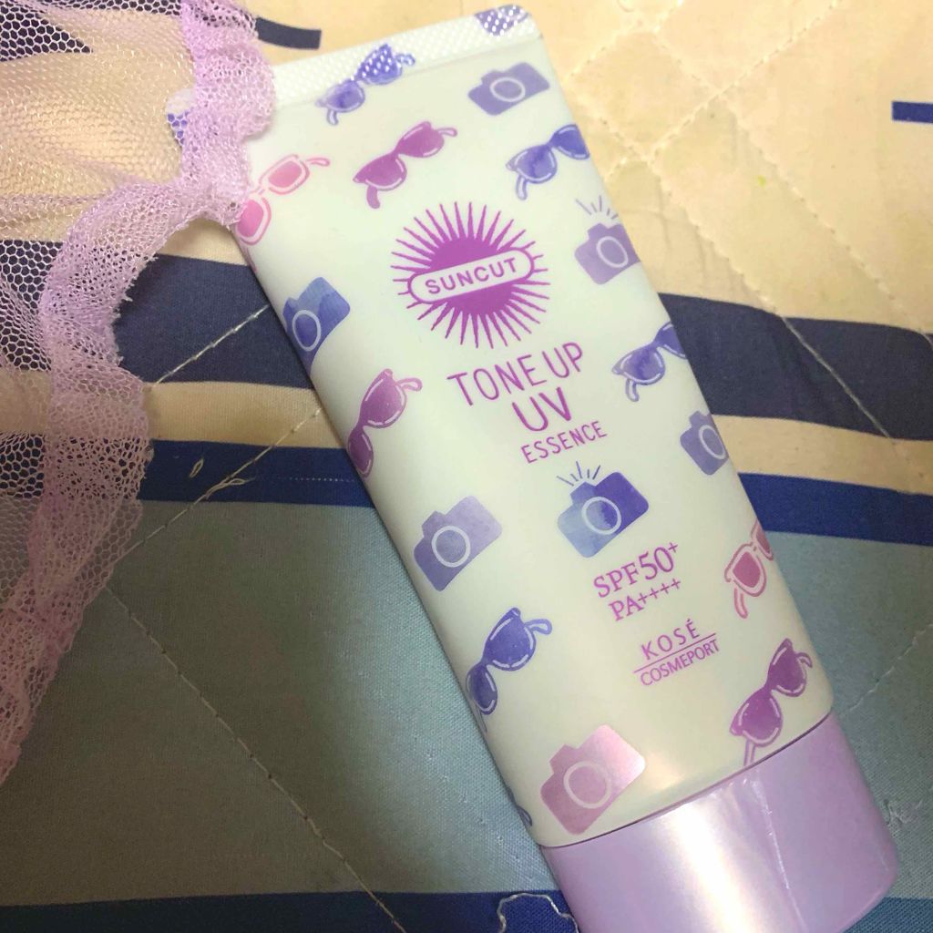 トーンアップUV エッセンス/サンカット®/日焼け止めローションを使ったクチコミ(1枚目)