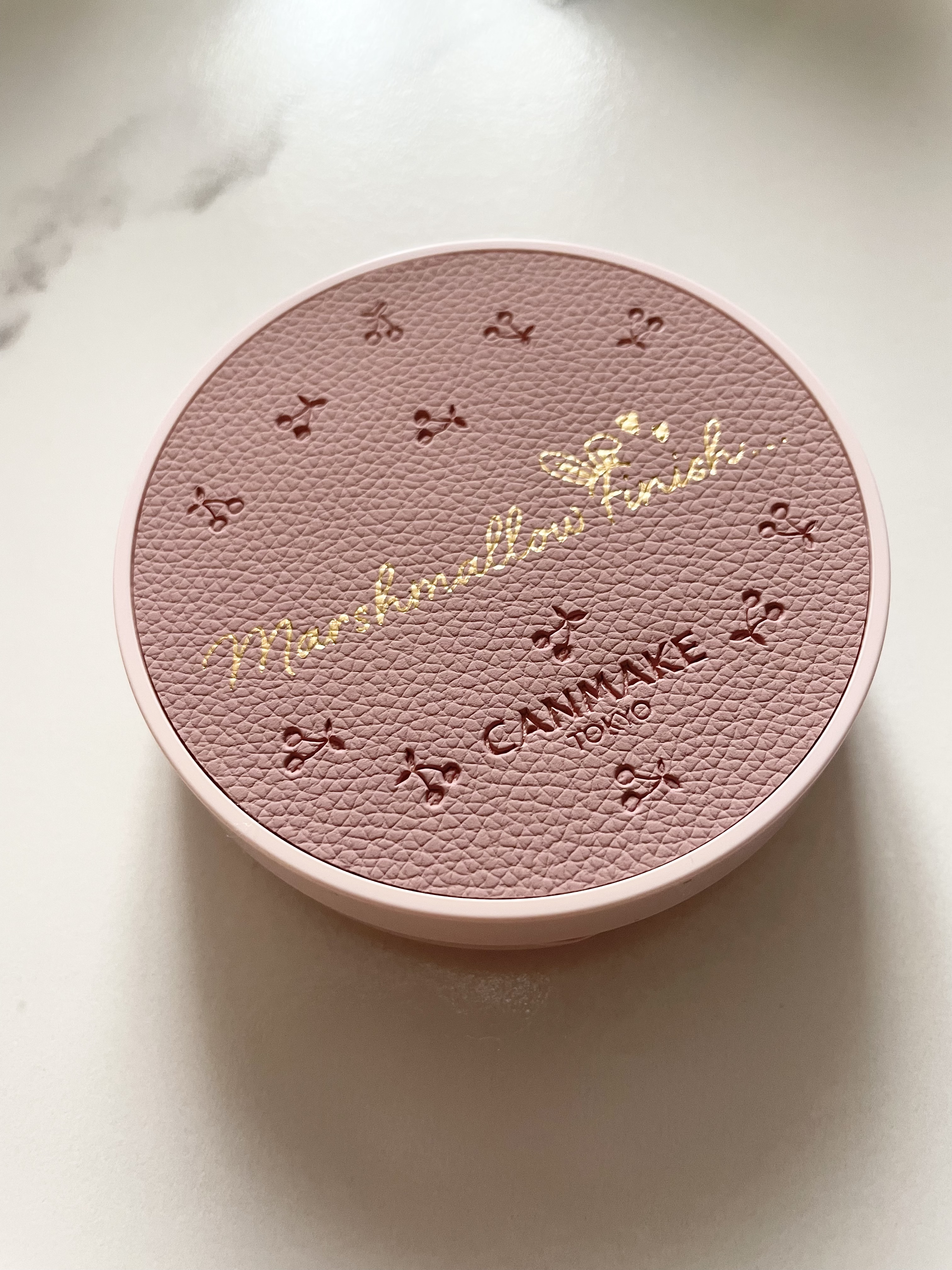 マシュマロフィニッシュパウダー ML マットライトオークル（限定パッケージ）/キャンメイク/プレストパウダーを使ったクチコミ（1枚目）