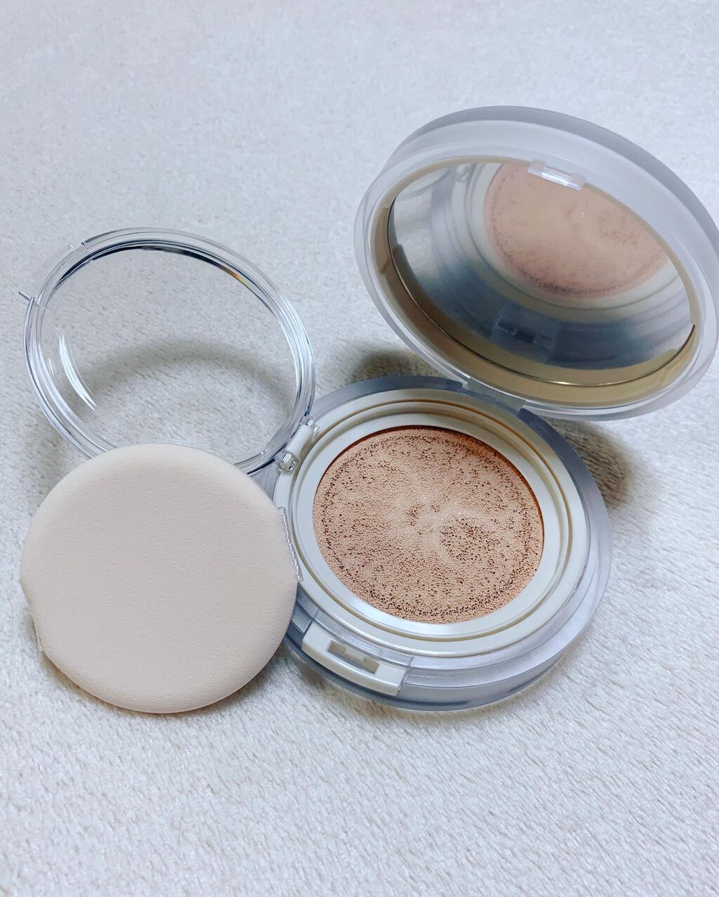 Comfort Fit Cushion /TRAUMHAFT/クッションファンデーションを使ったクチコミ(4枚目)