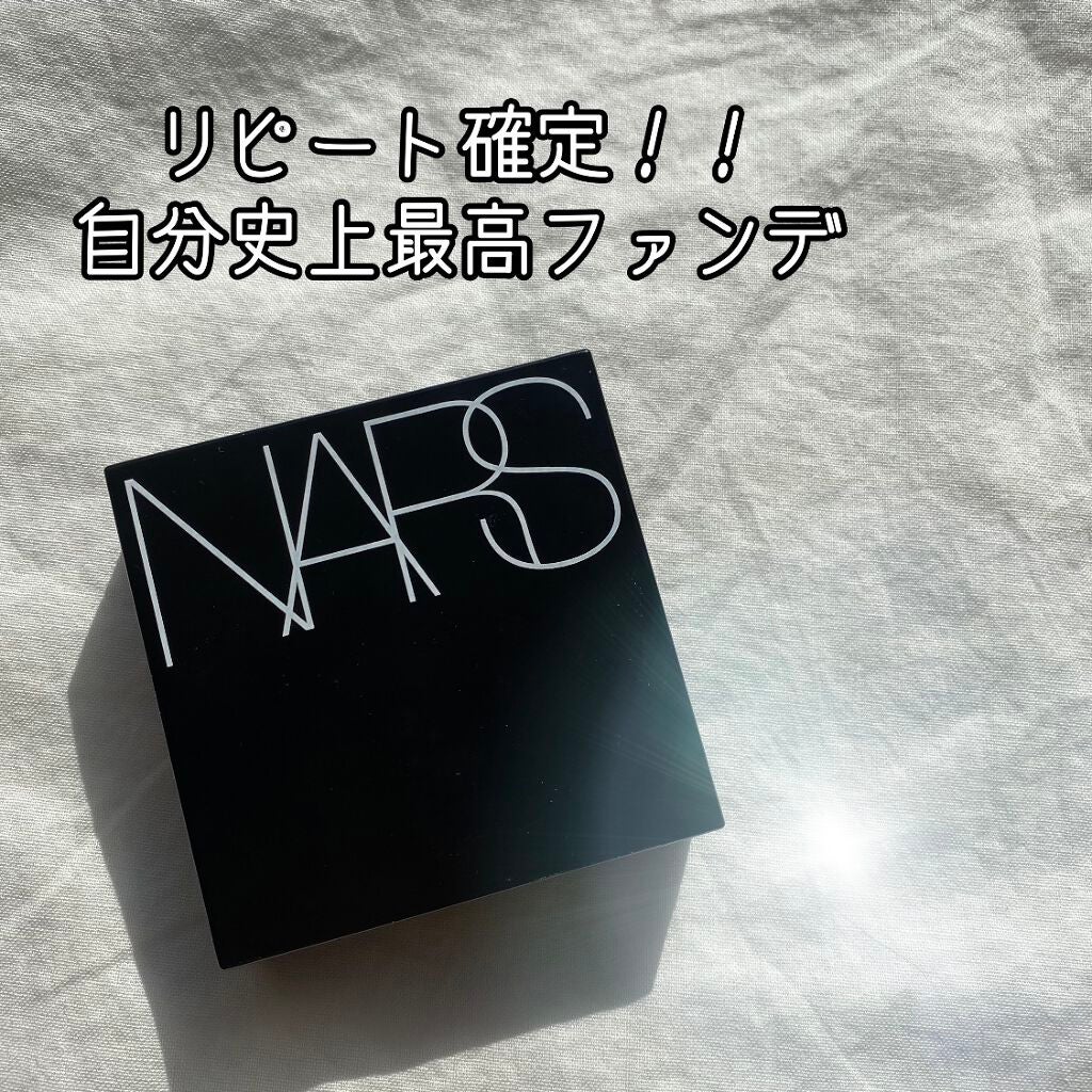 ナチュラルラディアント ロングウェア クッションファンデーション/NARS/クッションファンデーションを使ったクチコミ(1枚目)