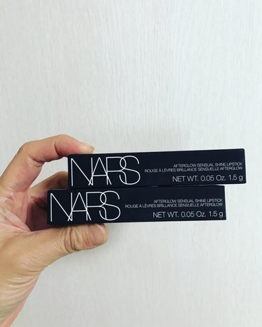 アフターグロー　センシュアルシャイン　リップスティック/NARS/口紅を使ったクチコミ（3枚目）