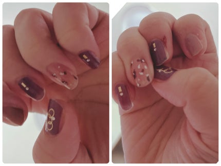 ネイルシール/NAILTOWN/ネイルシールを使ったクチコミ(1枚目)