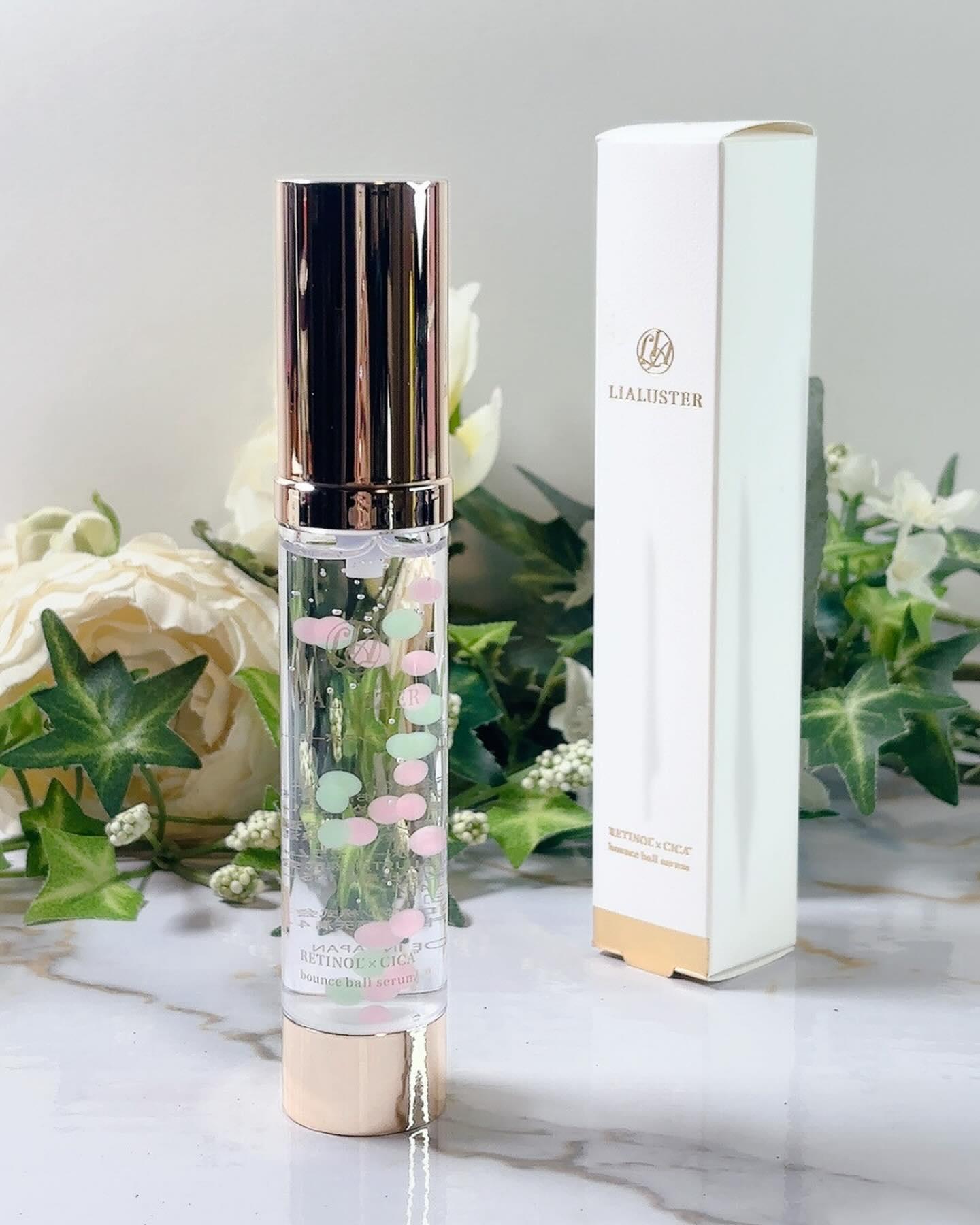 レチノール×シカ バウンスボールセラム/LIALUSTER/美容液を使ったクチコミ（3枚目）