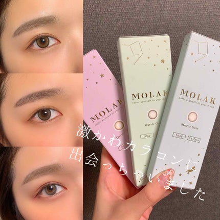 MOLAK 1day/MOLAK/ワンデー(1DAY)カラコンを使ったクチコミ(1枚目)