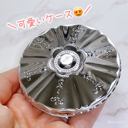 ジルスチュアート パステルペタル ブラッシュ/JILL STUART/パウダーチークを使ったクチコミ(2枚目)